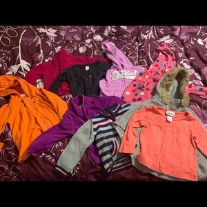 2t/24 month sweatshirt/sweater lot